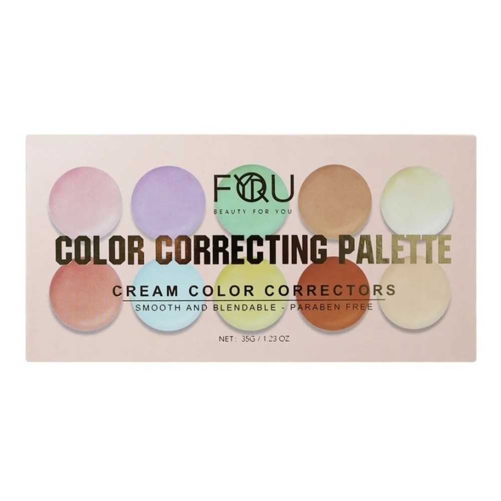 NEW SEALED FQU BFY Beauty For You Color-Correcting Palette